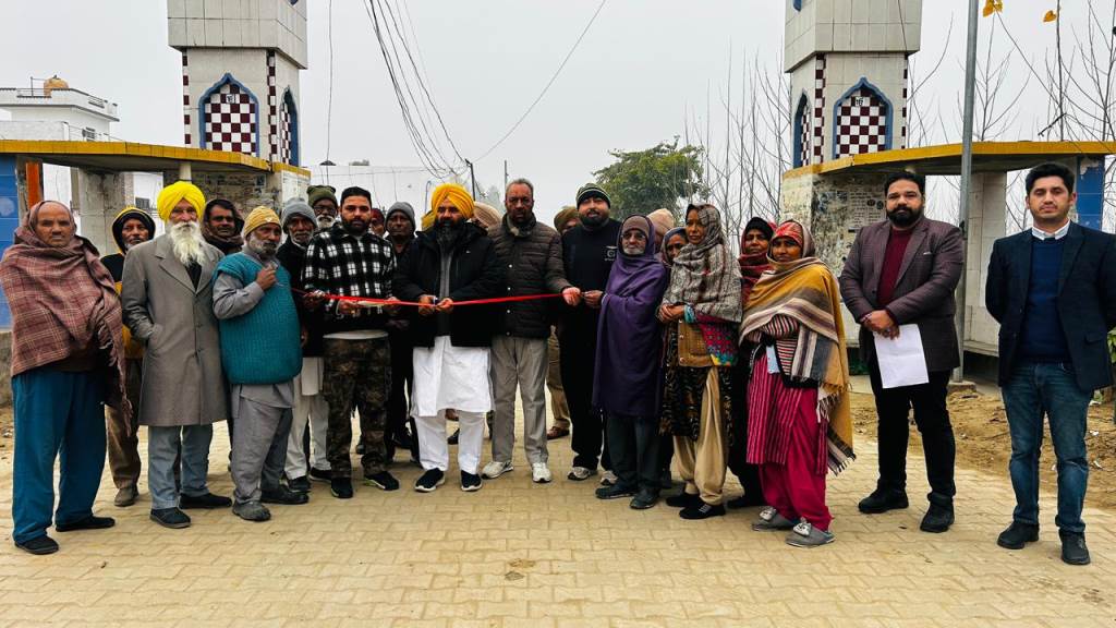 Deputy Speaker Raudi inaugurates link roads of various villages of Garhshankar constituency